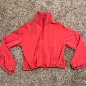 Lululemon Brushed Softstreme Half Zip Sweatshirt